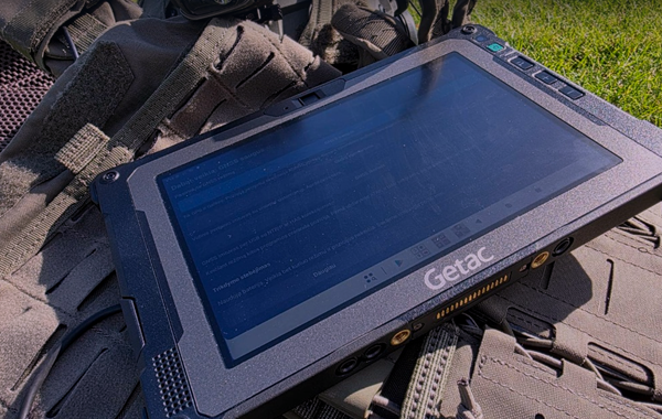 Getac ZX80 lauko planšetė su GNSS Link programėle